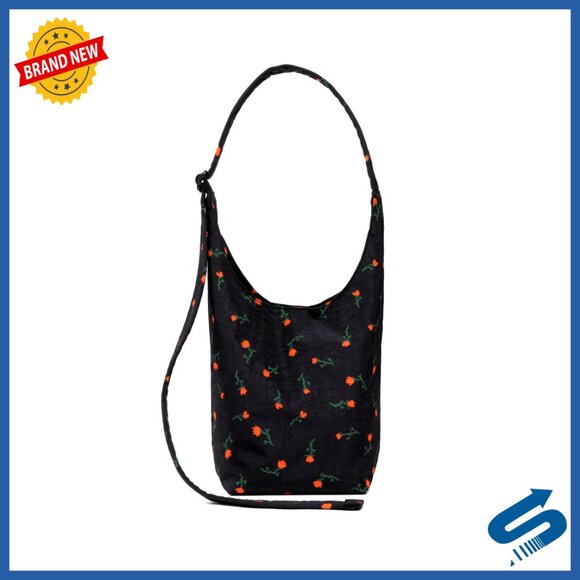 BadPiggies Nylon Sling Bag, Multipurpose Travel Sports  Small Nylon Crossbody Sling Bag with Adjustable Strap